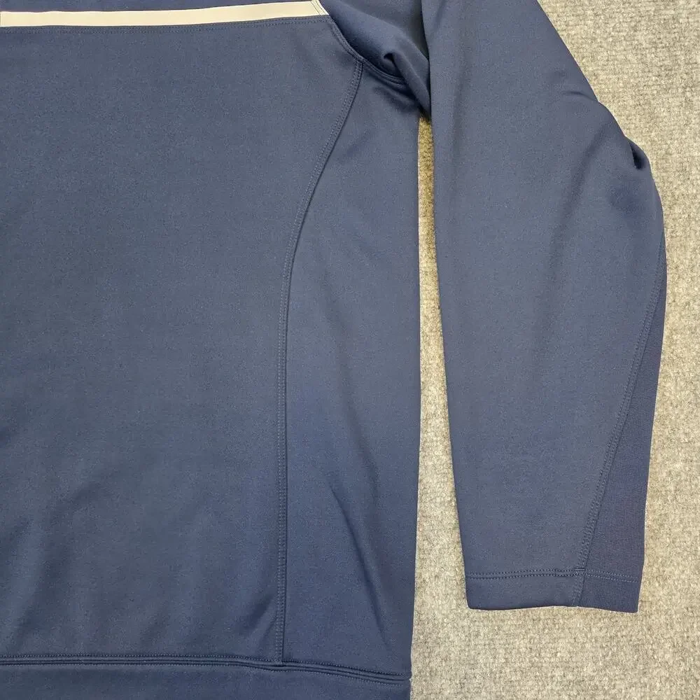 Nike Golf Pullover Mens XL Blue Tour Performance 1/4 Zip The Links at Challedon